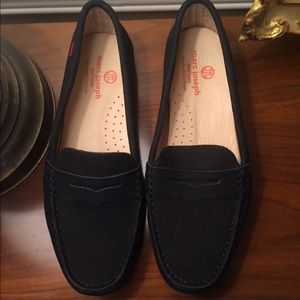 New Marc Joseph Black Moccasins